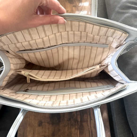 Pale Blue Tote Bag - Picture 5 of 5